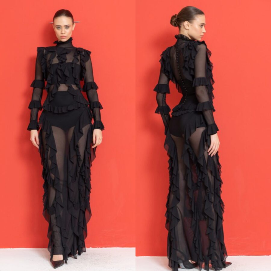 Divine Black Dress